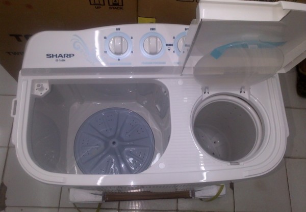 gambar mesin cuci 2 tabung